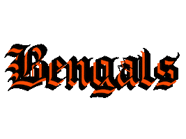 Cincinnati Bengals Football Sticker