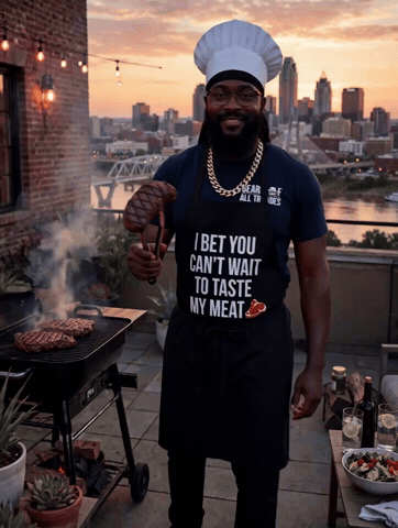 Chef Grilling GIF