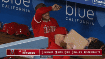 Happy Sport GIF by Los Angeles Angels