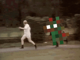 Pixel Running GIF