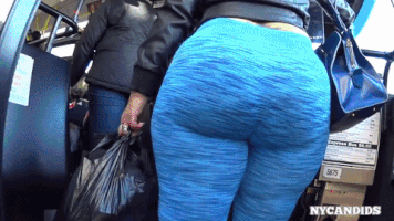 Candidbootys big ass walking GIF