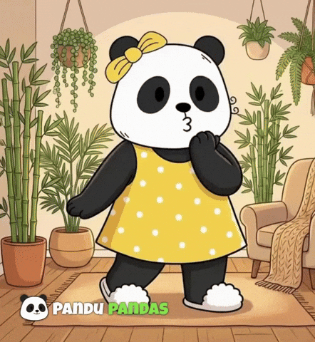 Plants Love GIF by Pandu Pandas