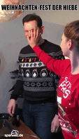 christmas slap GIF by sparwelt.de