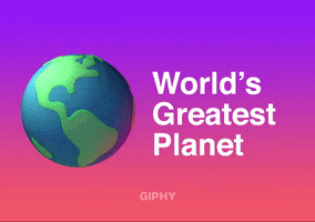 Earth Planet GIF by GIPHY Cares