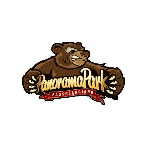 panorama park Sticker