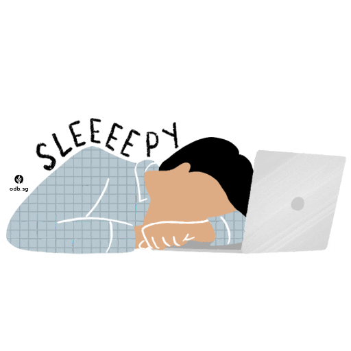 Sleepy Sticker by Our Daily Bread Singapore