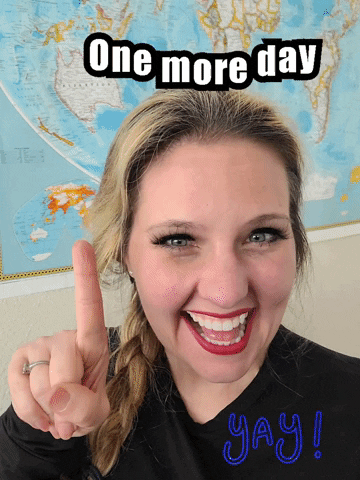 Excited 1 Day GIF by The Cringey Mom - Jen Campbell