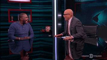 Larry Wilmore Laughing GIF by The Nightly Show