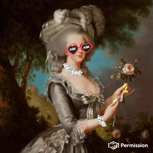 Marie Antoinette Crypto GIF