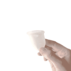 Somossatya drop mujer period menstrual cup GIF
