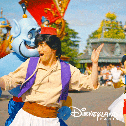 best friends dancing GIF by Disneyland Paris