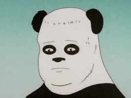 King Of The Hill Panda GIF