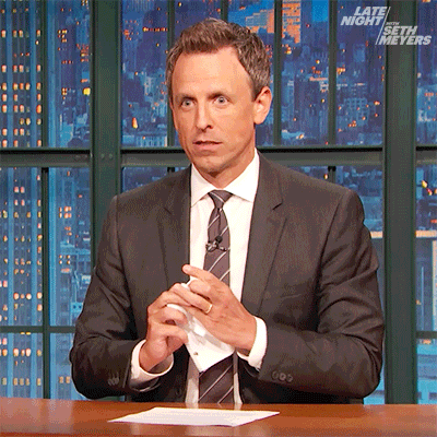 seth meyers paper GIF by Late Night with Seth Meyers