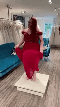 Curvy Bride Paradise GIF