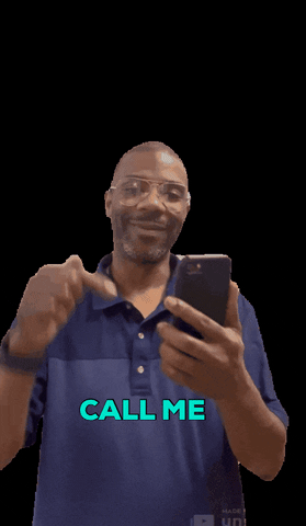 Call Me Phone GIF by Lewis Ministries