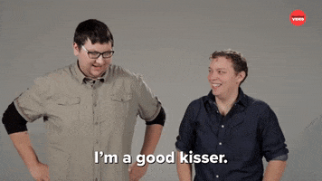 Good Kisser Kiss GIF by BuzzFeed
