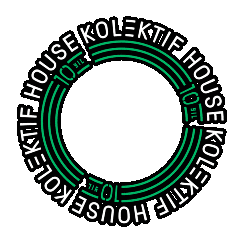 10Years Sticker by Kolektif House
