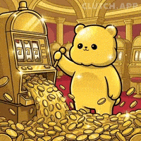 Winning Money Money GIF by Kanpai Pandas