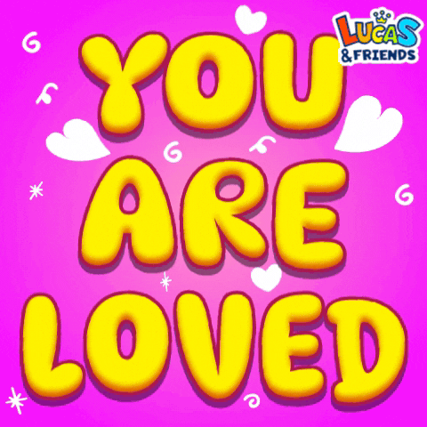 Happy I Love You GIF by Lucas and Friends by RV AppStudios