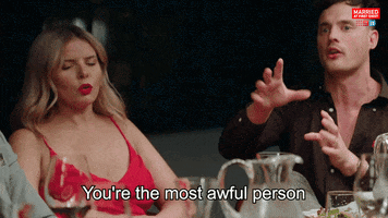 Drama Reaction GIF by Married At First Sight