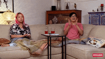 Happy Clap GIF by Gogglebox Australia