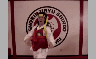 Martial Arts Fighting GIF by Angela Shelton