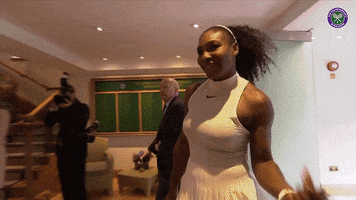 Feeling It Serena Williams GIF by Wimbledon