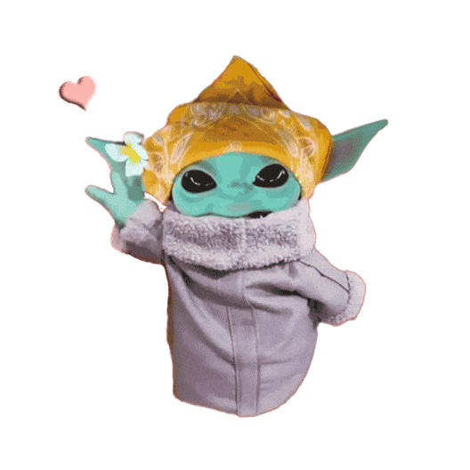 Star Wars Hello Sticker