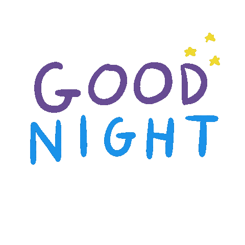 Good Night Stars Sticker by Senny Sanjung for iOS & Android | GIPHY