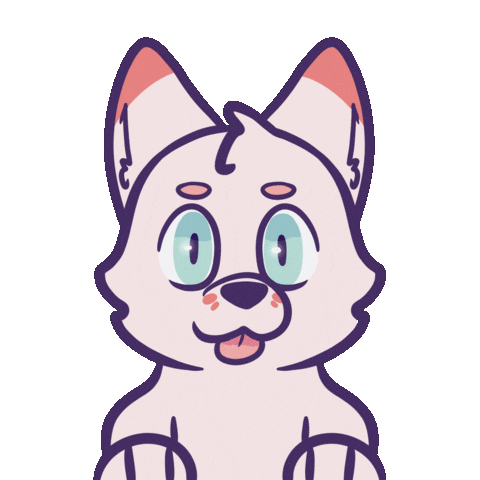 Fox Wiggle Sticker
