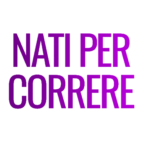 Runner Running Sticker by Correre Naturale