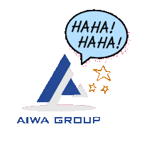 Aiwa Laugh Sticker by Aiwa Group