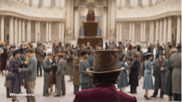Chocolate Bar Crowd GIF by Warner Bros. Pictures