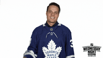 Toronto Maple Leafs Hello GIF by NHL on NBC Sports