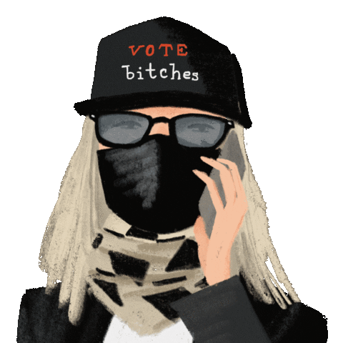 Vote Hut Sticker