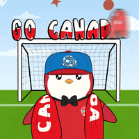 Celebrate Lets Go GIF by Pudgy Penguins