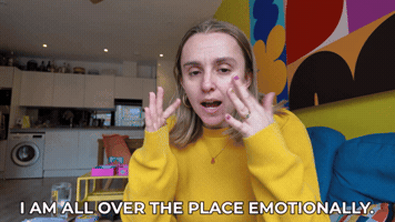 Crashing Out All Over The Place GIF by HannahWitton