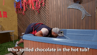 Who Spilled Chocolate in the Hot Tub?