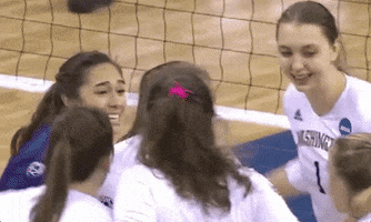 Happy Womens Volleyball GIF by NCAA Championships