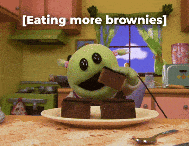 Brownie meme gif