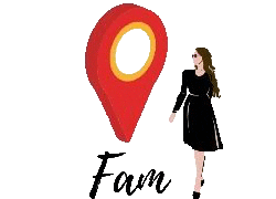 Location Fam Sticker by famabbigliamento