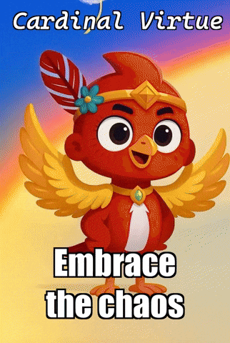 Joy Peace GIF by The Cardinal Virtue