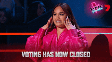 Thevoiceau Vote Closed GIF by The Voice Australia
