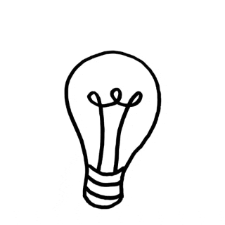 Idea Lightbulb GIF by Julie Smith Schneider - Find & Share on GIPHY