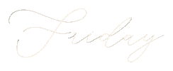 Friday Calligraphy Sticker