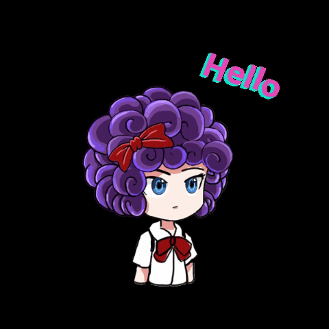 Cute Girl Hello GIF by Ghost Parade