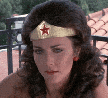 Wonder Woman Smh GIF