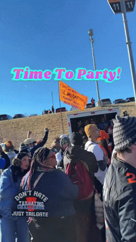 Party Time GIF by Tailgating Challenge