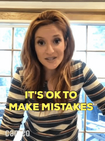 Anneliese Van Der Pol Mistakes GIF by Cameo - Find & Share on GIPHY