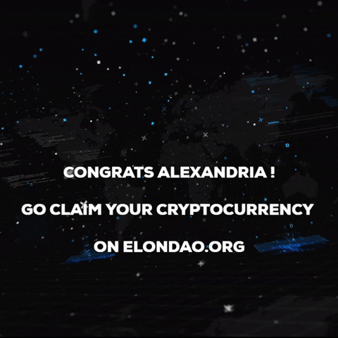 Alexandria Cryptotokens GIF by elondrop